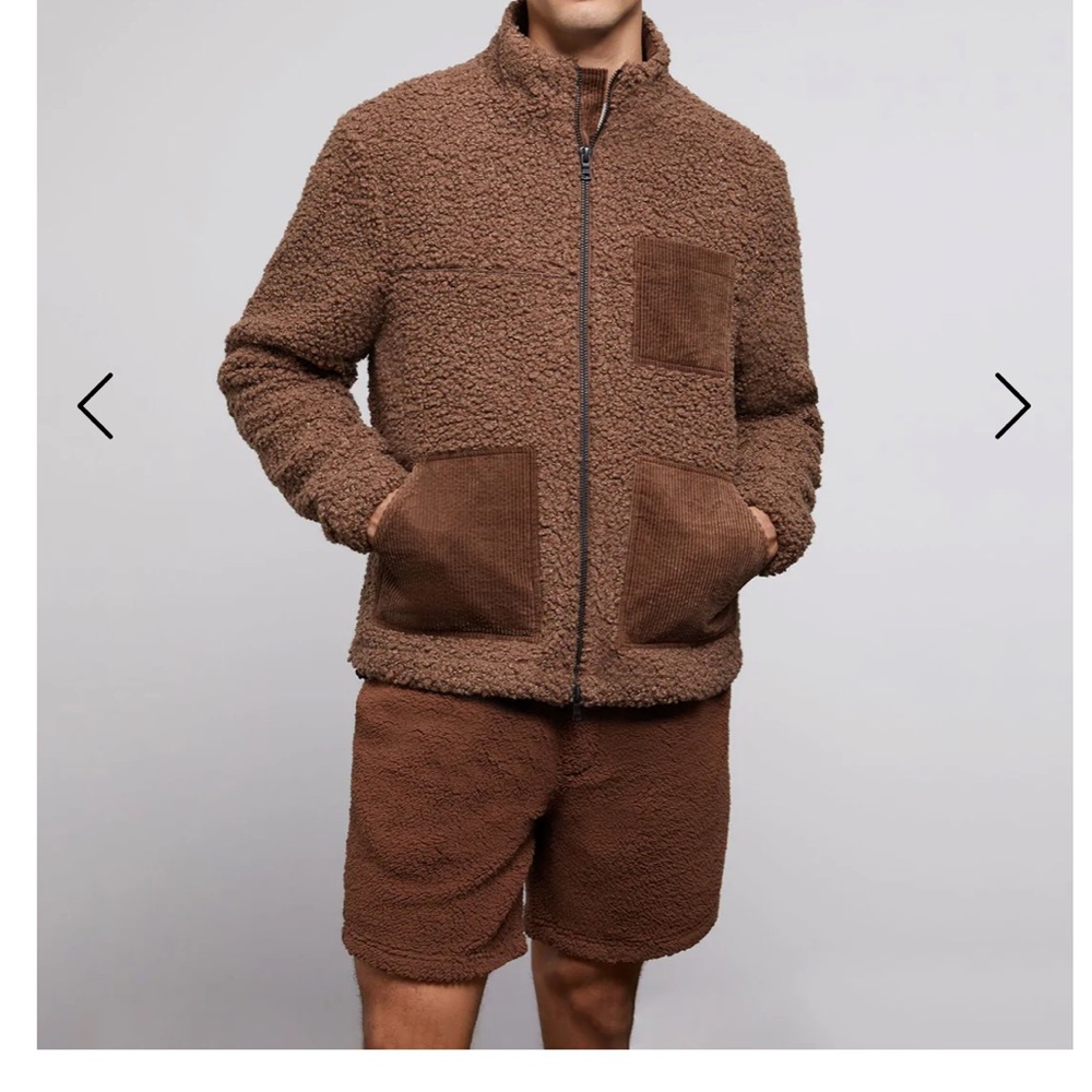 Onia Sherpa Jumbo Corduroy Shacket